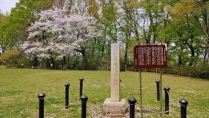 都立赤塚公園城址地区の桜