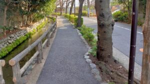 旧六郷用水散策路