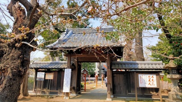 等々力不動尊の山門