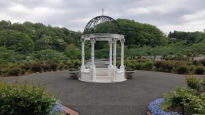 野津田公園ローズガーデンの景色